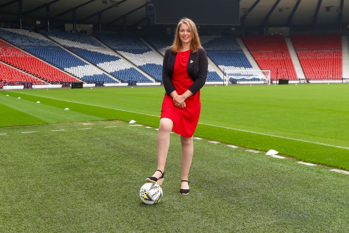 Executive Officer for Scottish Women’s Football, Aileen Campbell