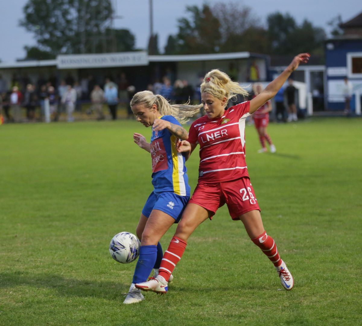 Lincoln City won 5-2 at Doncaster Rovers Belles