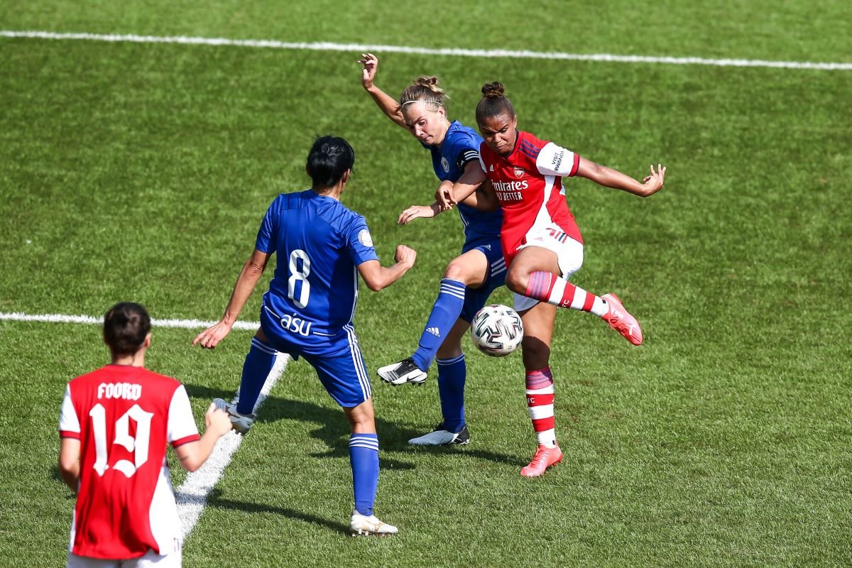 Arsenal won their UWCL 1st Rd semi-final