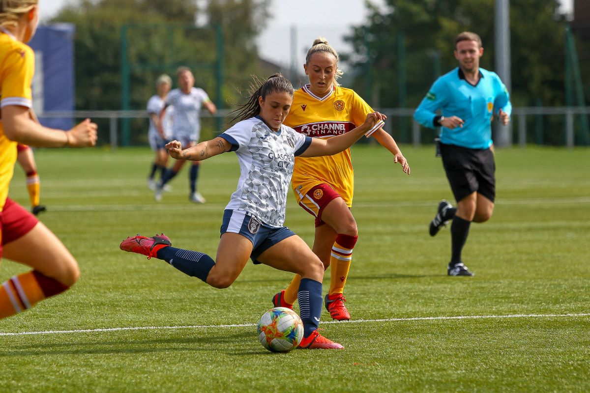 Glasgow City's Priscilla Chinchilla scored after 18 seconds