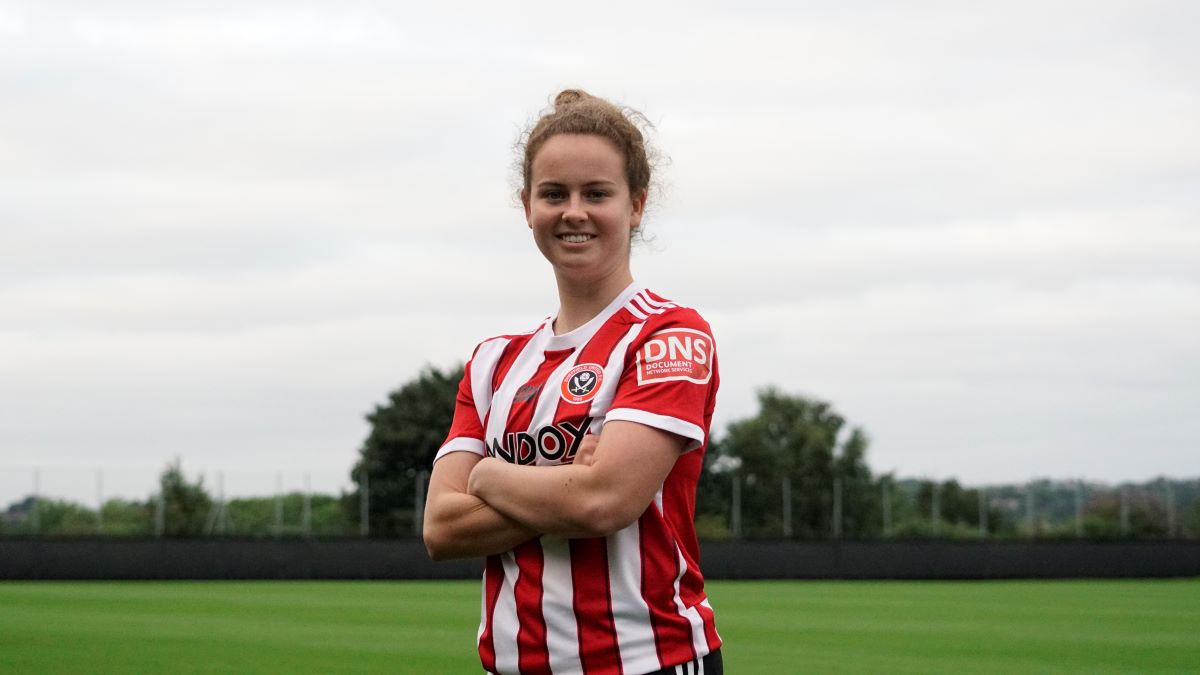 Sheffield United's loan signing, Emily Syme