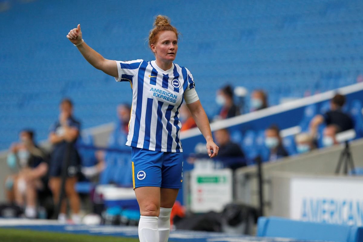 Fliss Gibbons broke the deadlock for Brighton