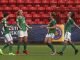 Northern ireland's Rachel Furness celebrates her goal