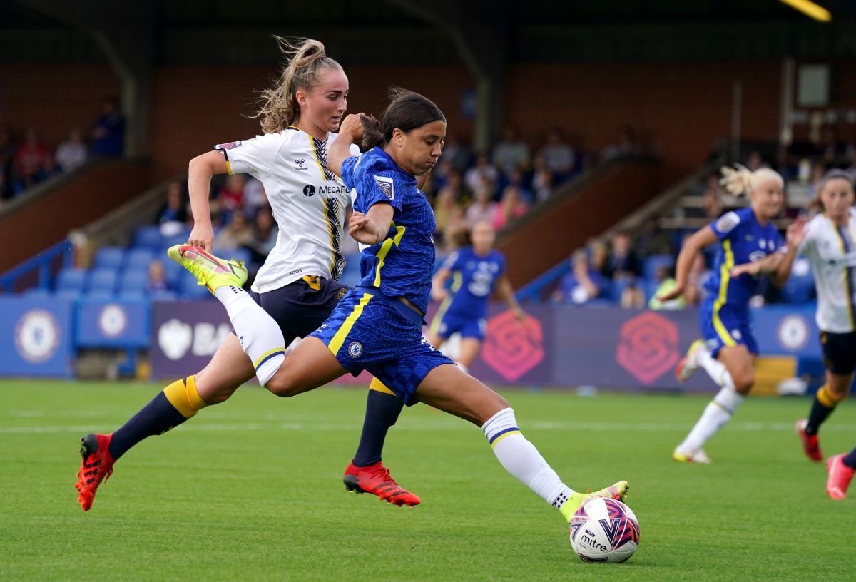 Chelsea's two-goal Sam Kerr