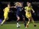 Scotland's Claire Emslie on the ball against Sweden