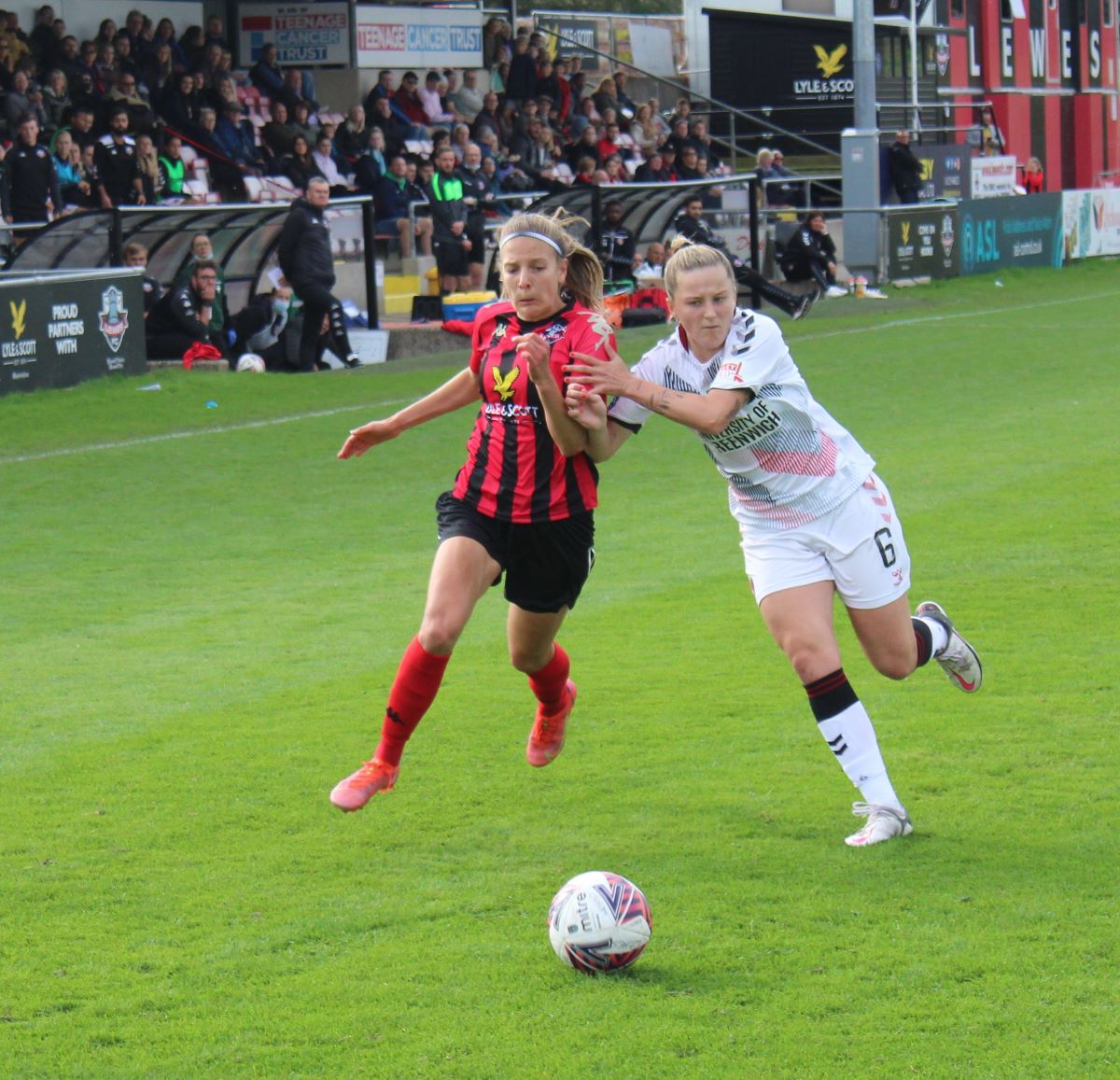 Lewes defeated Charlton Athletic