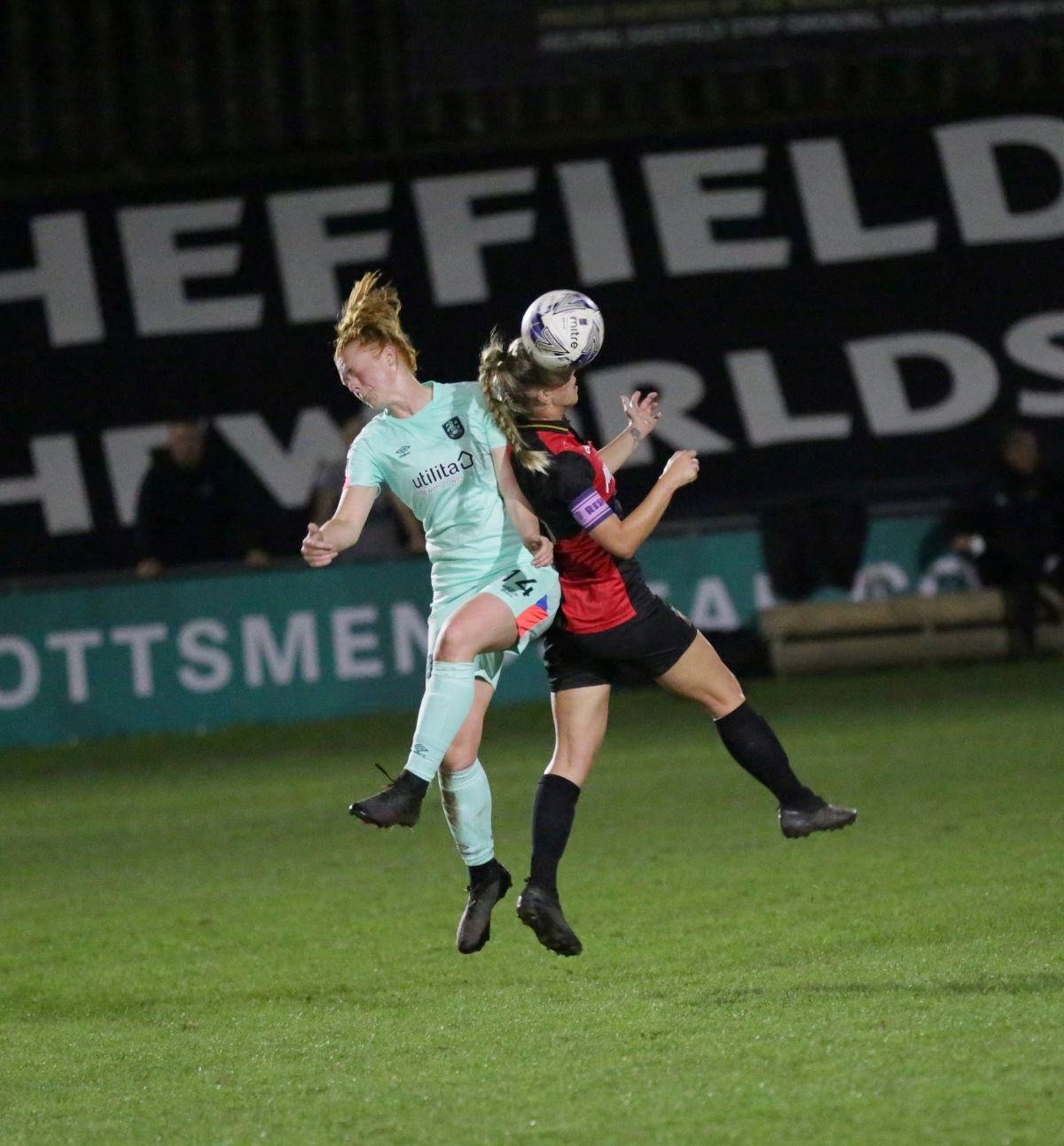 Lucy Sowerby (Huddersfield Town) & Nicole Kemp (Sheffield FC)