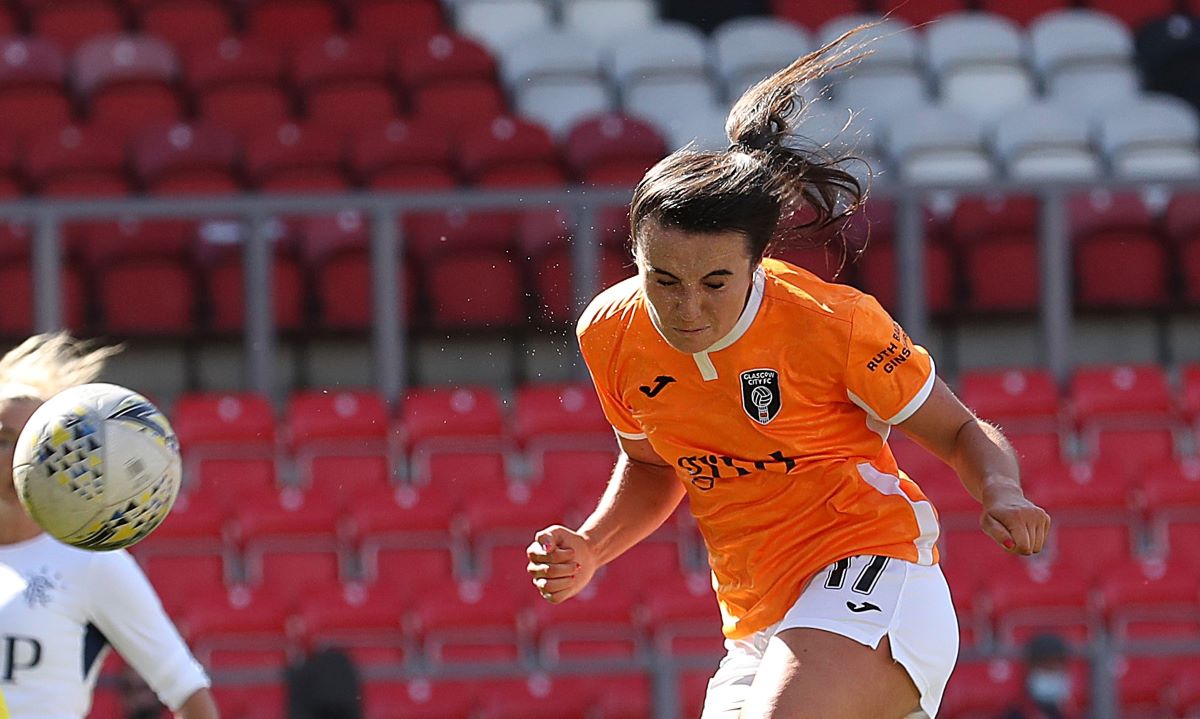 Glasgow City's Niamh Farrelly got the equaliser