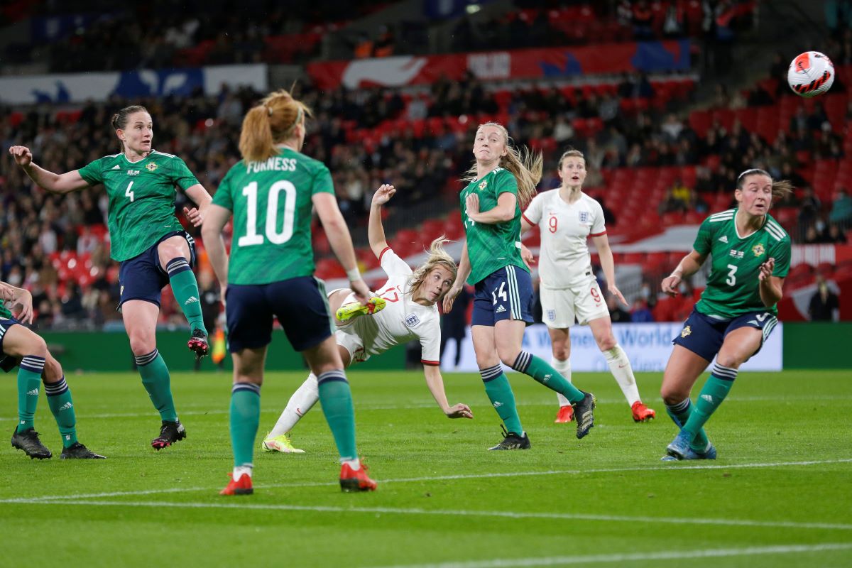 Beth Mead broke rthe deadlock for England