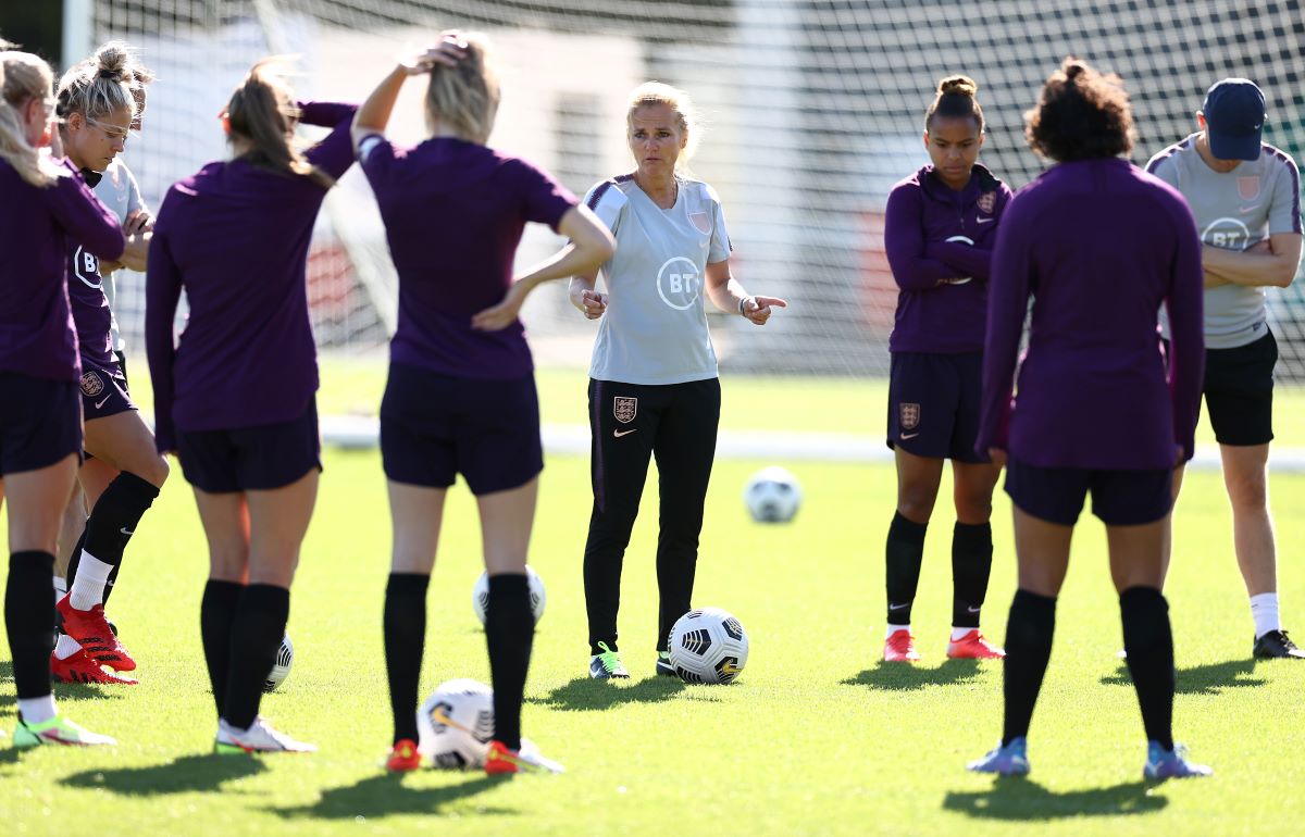 England squad training