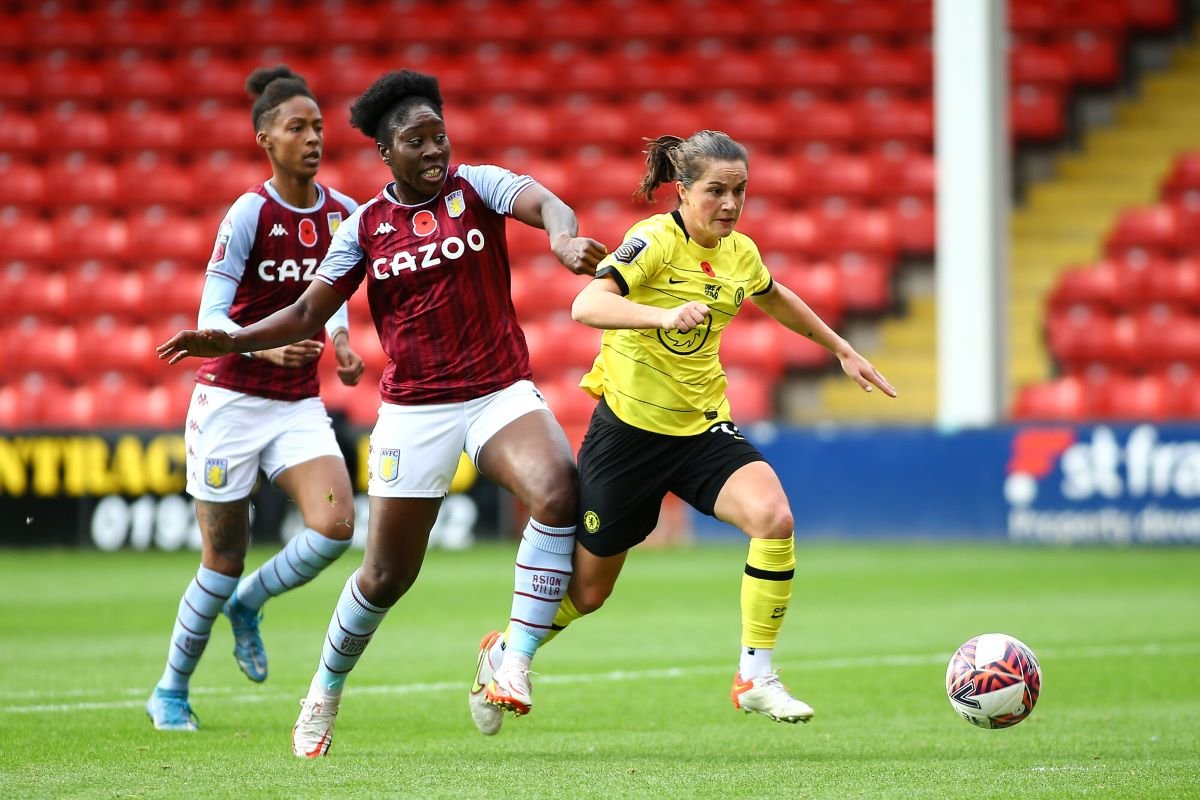 Jessie Fleming's goal gave Chelsea victory at Aston Villa