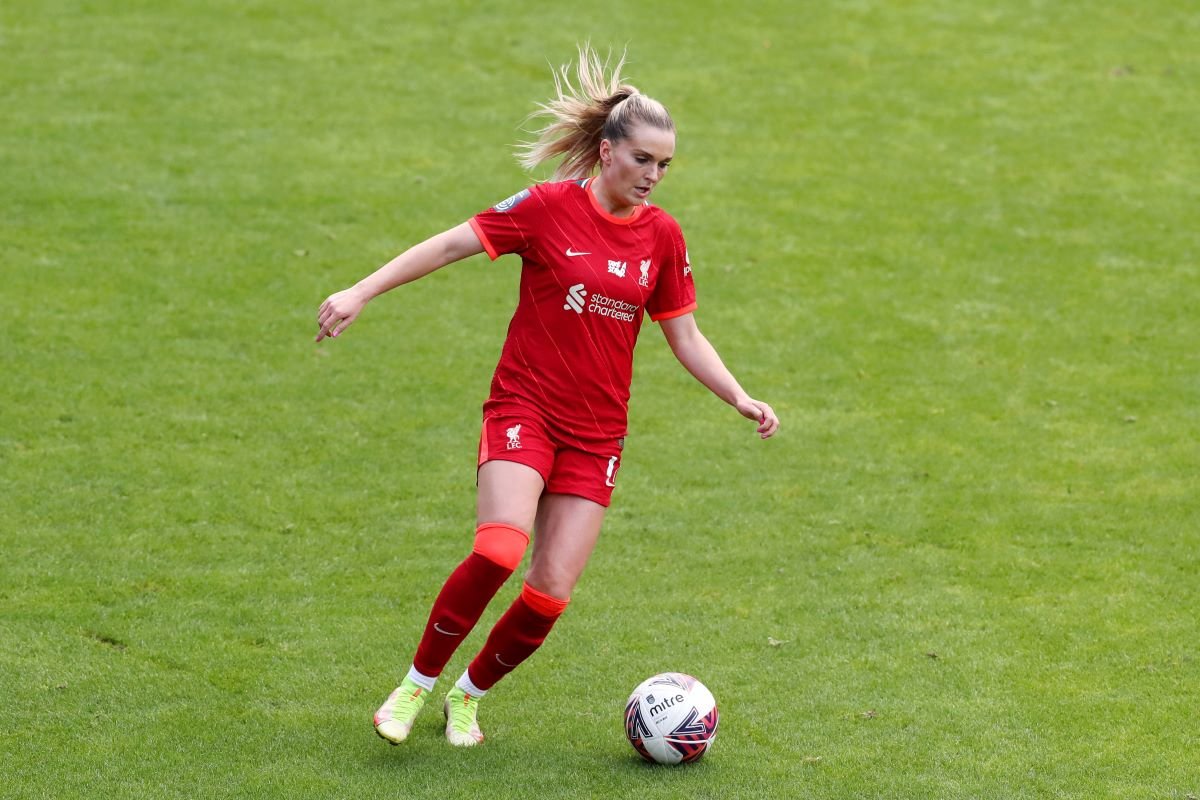 Liverpool's Melissa Lawley got their third goal at Sunderland