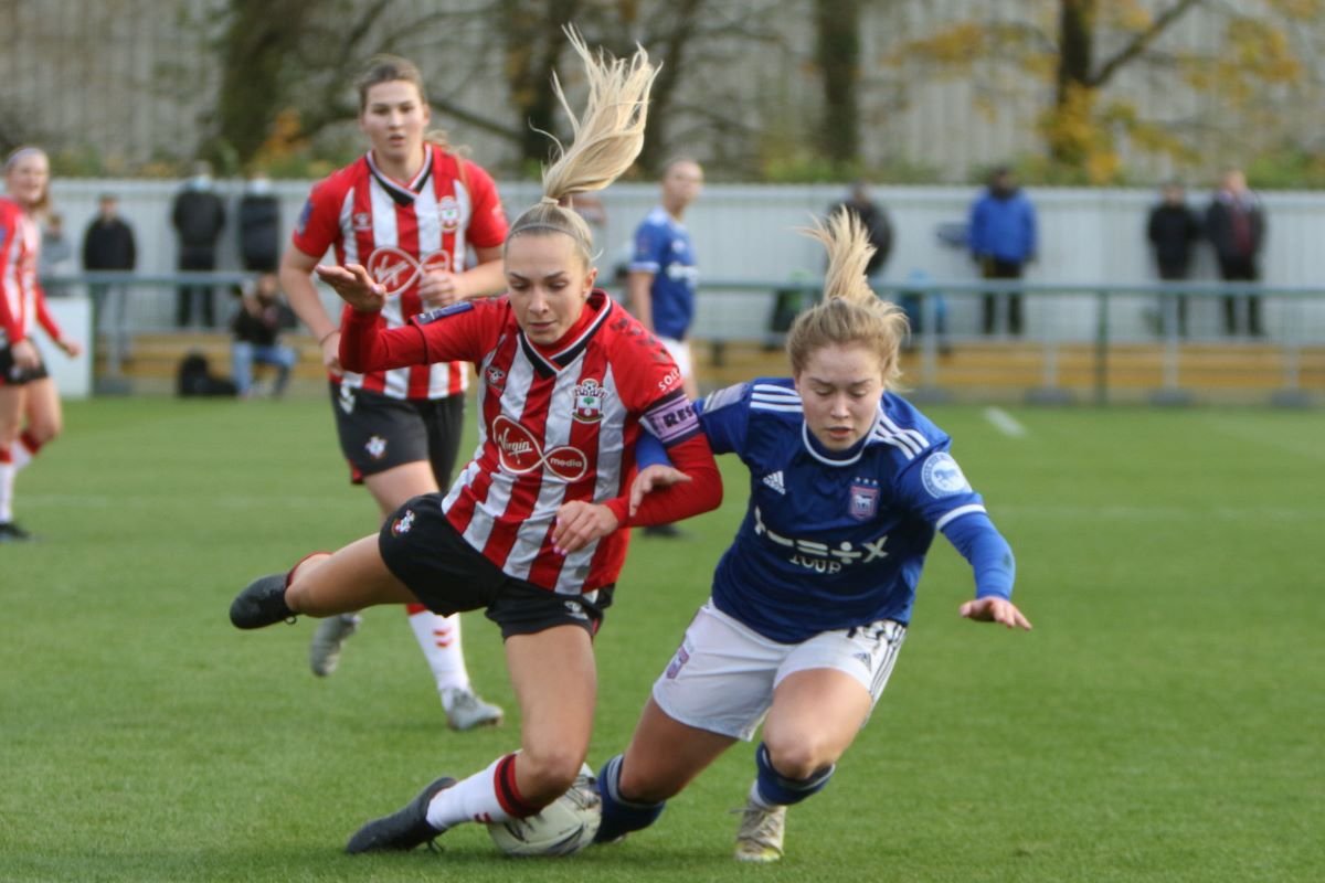 Ipswich Town face Southampton FC in the Women's FA Cup