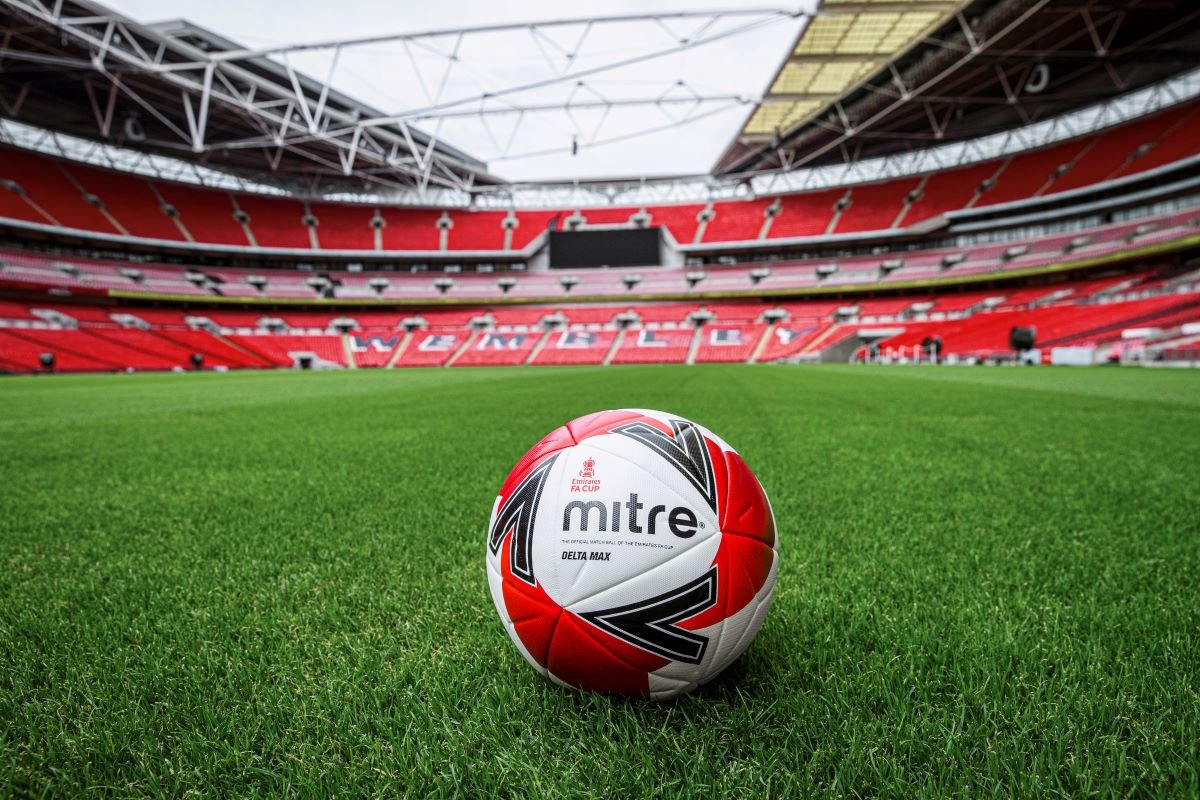 mitre ball on wembley turf