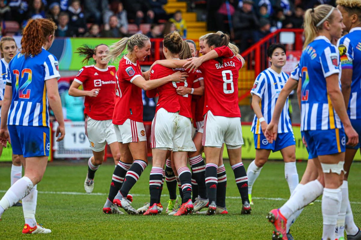 Man United won at Brighton