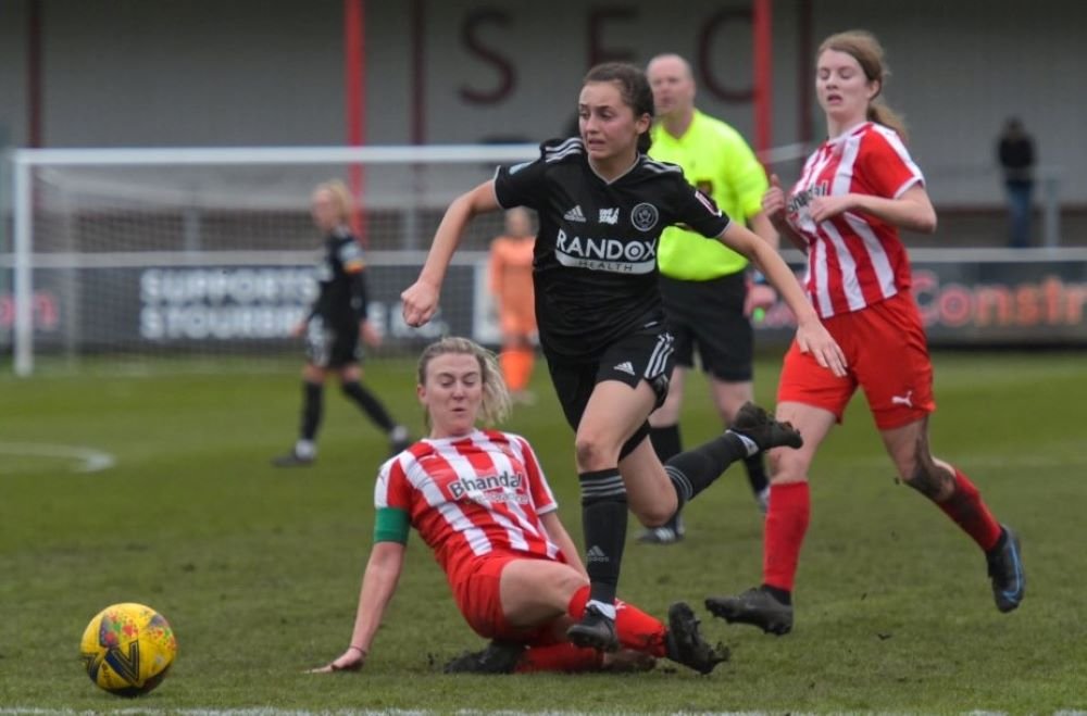 Stourbridge bowed out of the Cup to Sheffield United. 