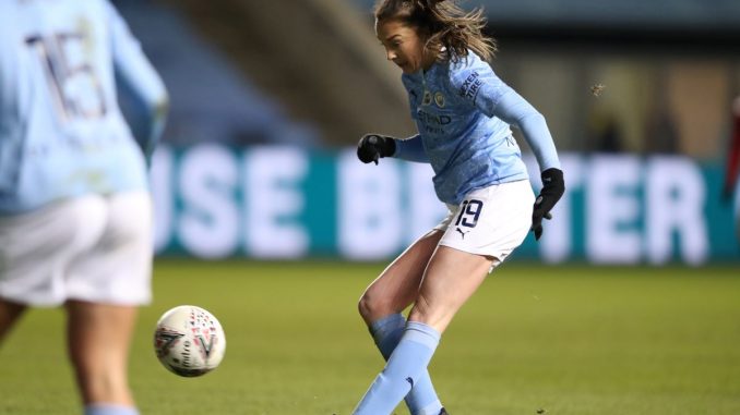 Caroline Weir scores her FIFA Puskas Award 2021 contender
