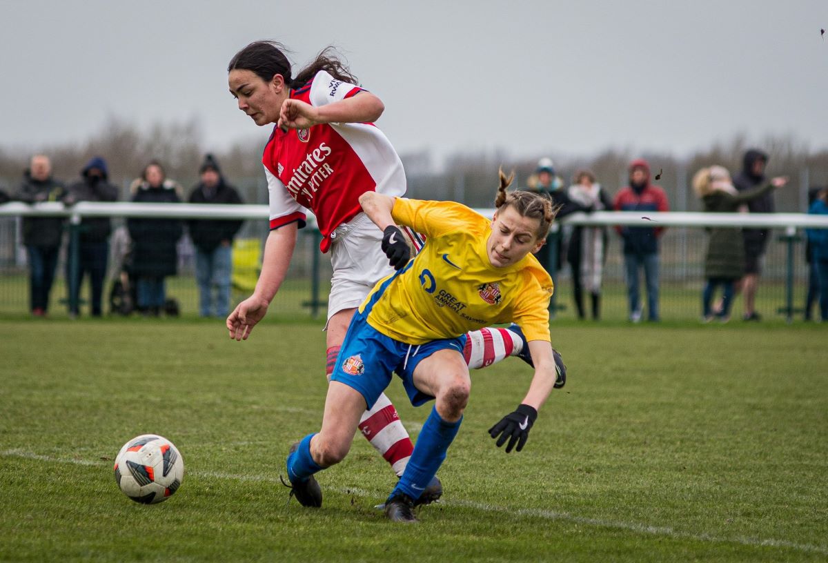 El Arsenal venció 4-2 al Sunderland en la FA Girls' Cup.