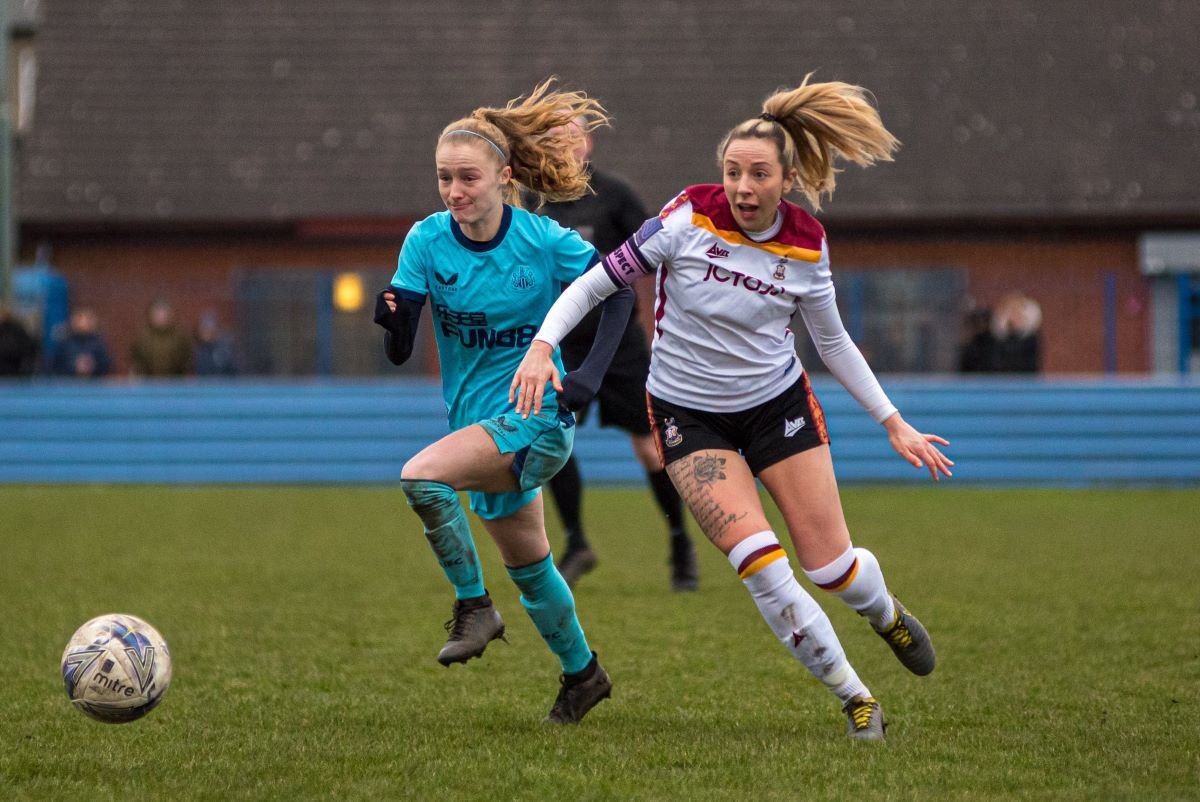 Newcastle United lead Division 1 North after winning at Bradford City