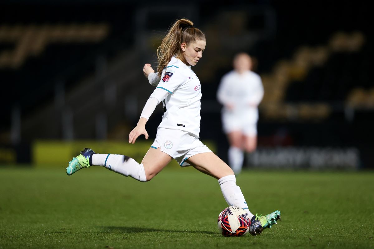 Man City's Jess Park had a hat-trick of assists