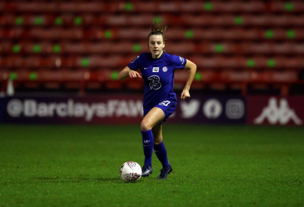 Charltyon Athletic's new loan signing, Jorja Fox