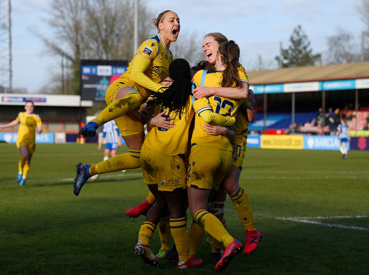 Reading were 3-2 winners at Brighton