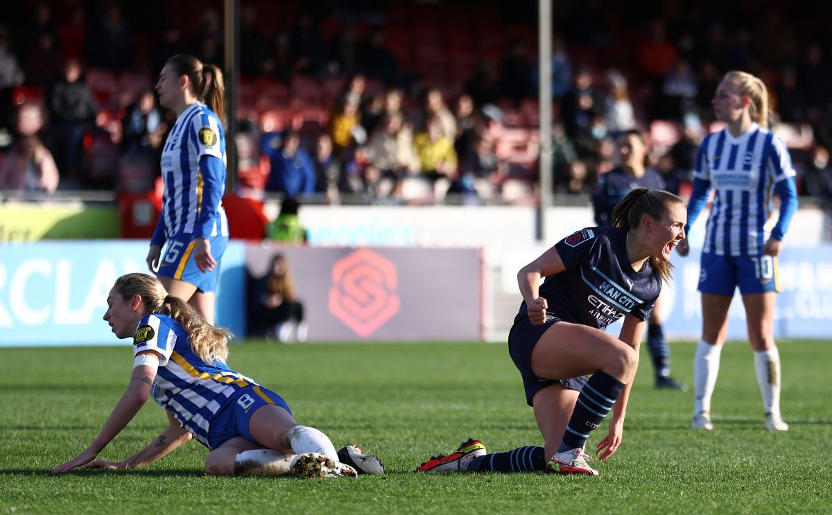 Brighton 0-6 Manchester City: Women's Super League – as it