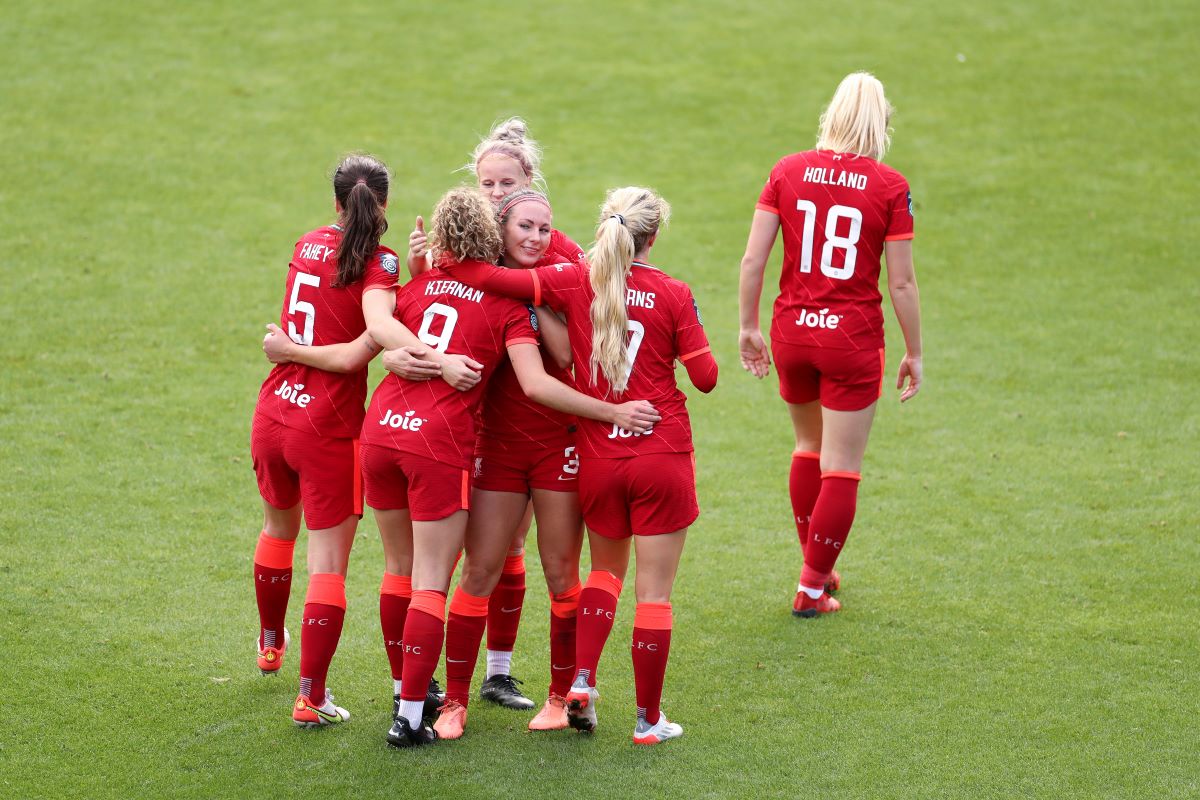 Liverpool's three-goal Leanne Kiernan