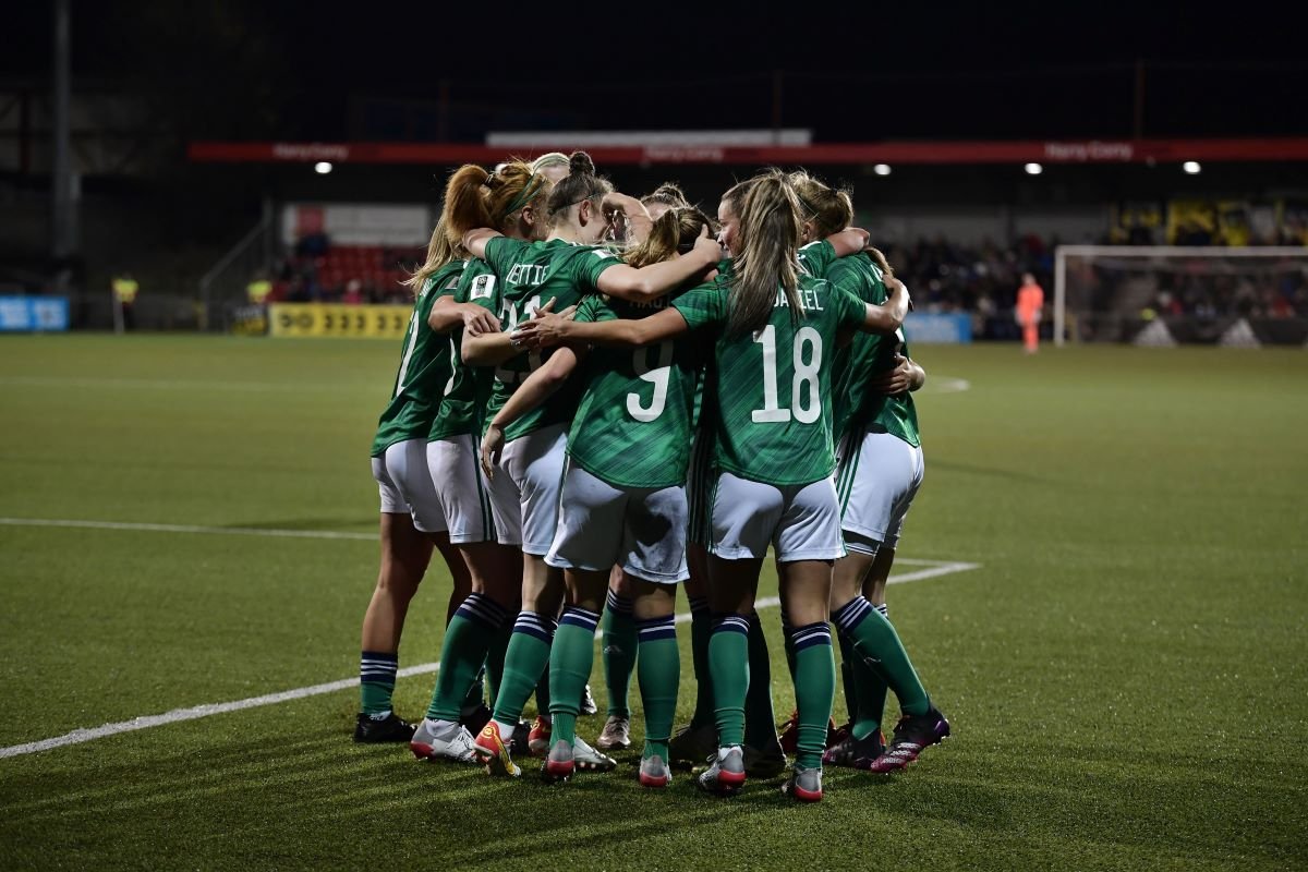 Northern Ireland huddle