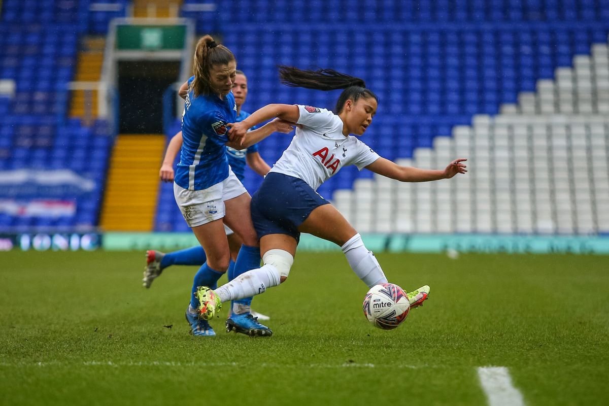 Spurs won at Birmingham City