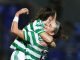 Celtic's Caitlin Hayes got an early goal versus Hearts
