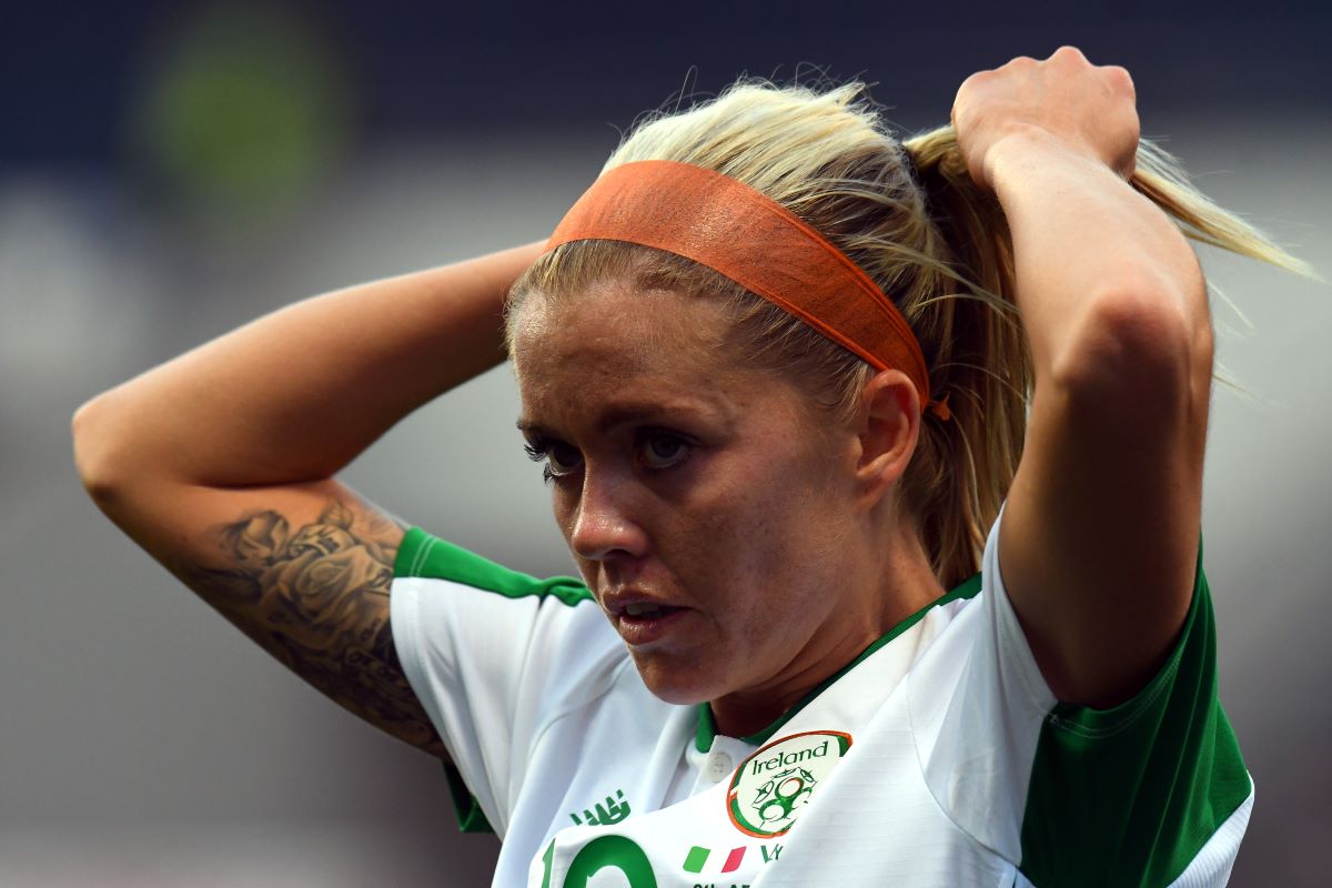 Republic of Ireland's Denise O'Sullivan got the winner in the Pinatar Cup 3rd Place match