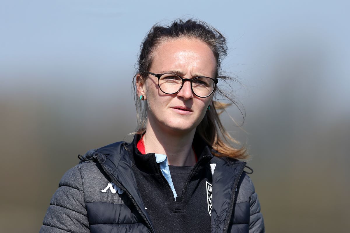 England Development squad coach, Gemma Davies