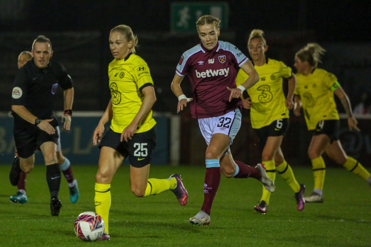 Barclays Fa Wsl Chelsea Women 4 1 Winners At West Ham Shekicks