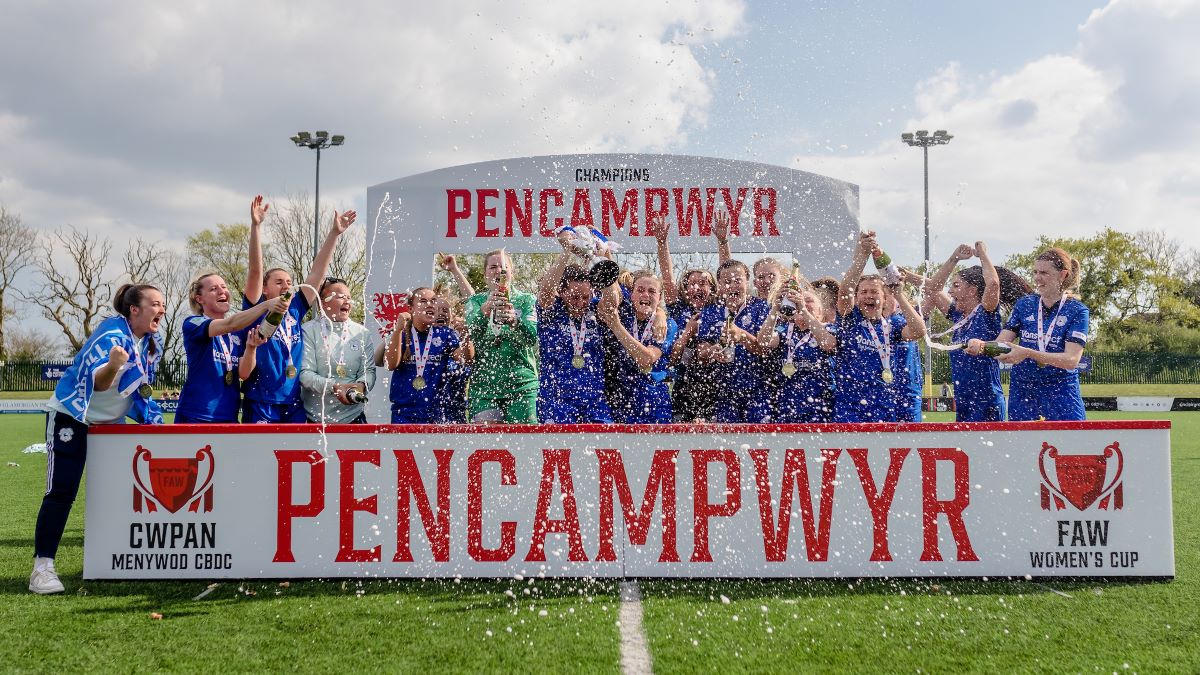 Cardiff City FC won the FAW Women's Cup