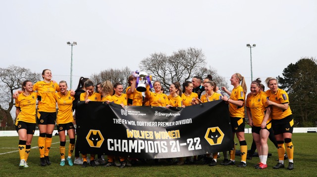 Wolves Women win FAWNL Northern Premier Division