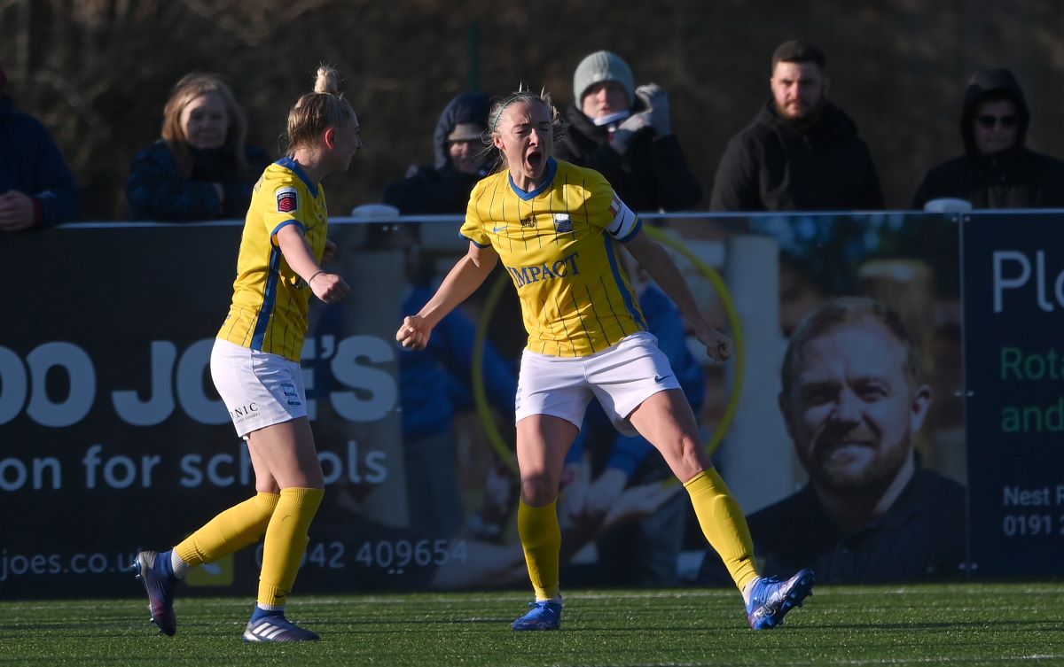 Bimringham City's, Louise Quinn scored twice in the win at Brighton