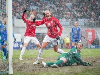 Norway beat Kosovo 5-1 in a Women;s World Cup qualifier