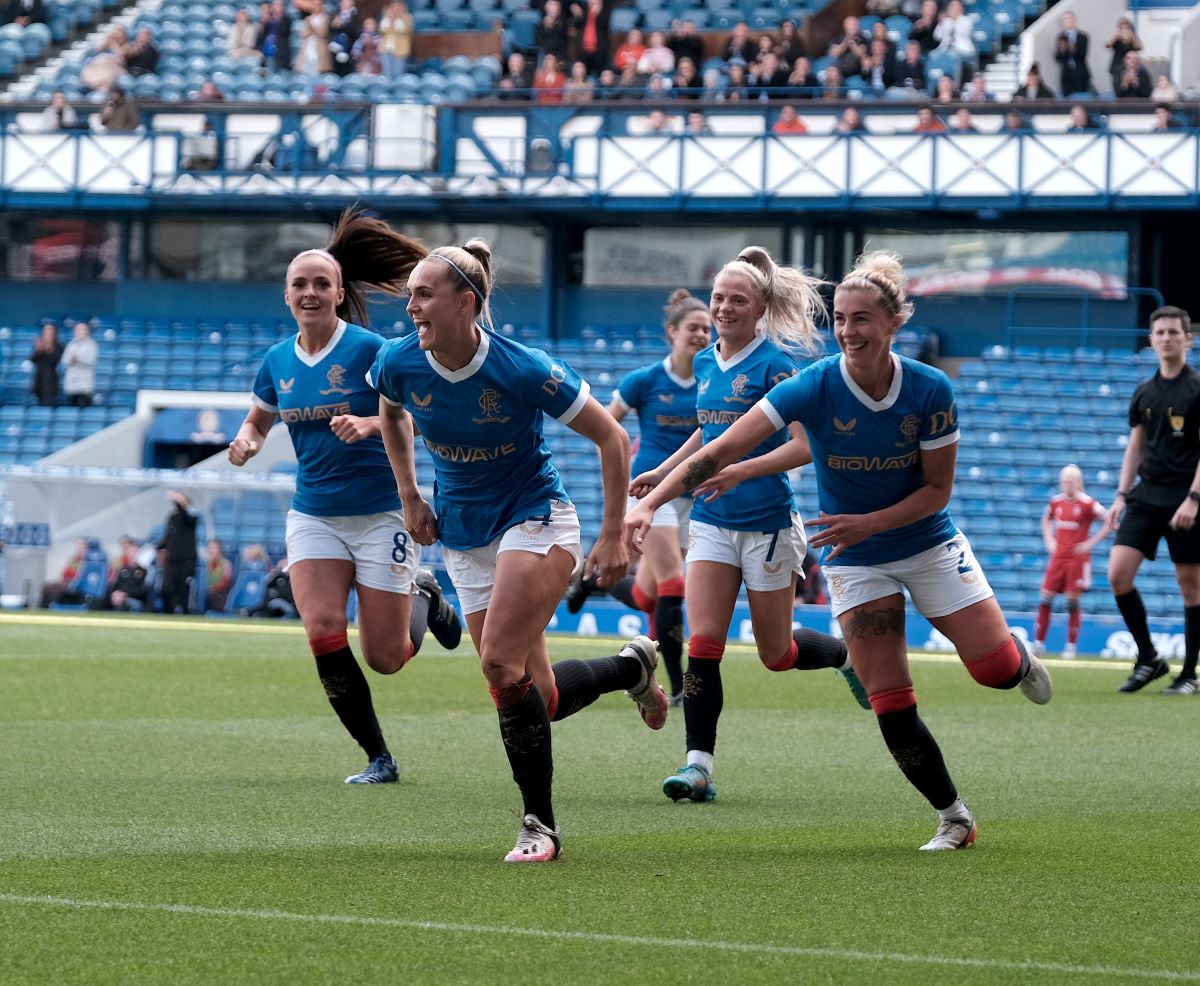 Rangers FC Women won on their Ibrox debut