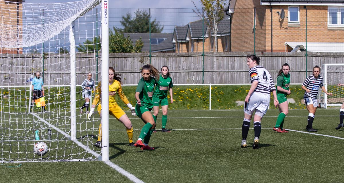 Queen's Park Women beat Stirling University. 