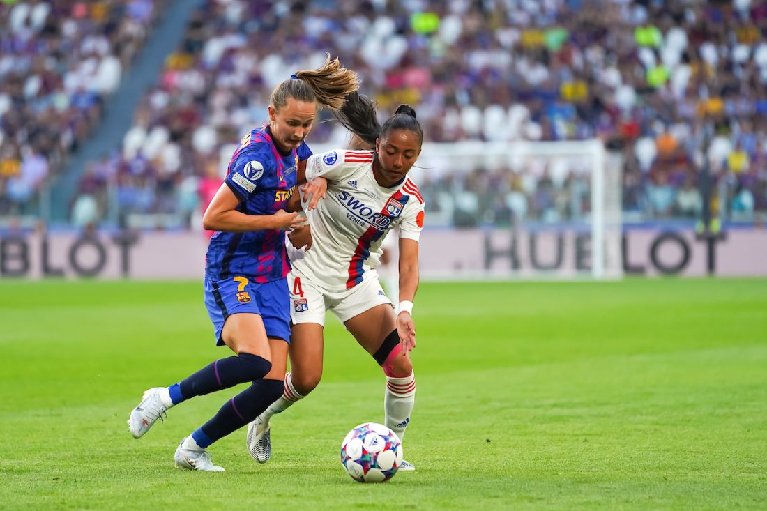 Lyon venció al barcelona i 32022 Final UWCL