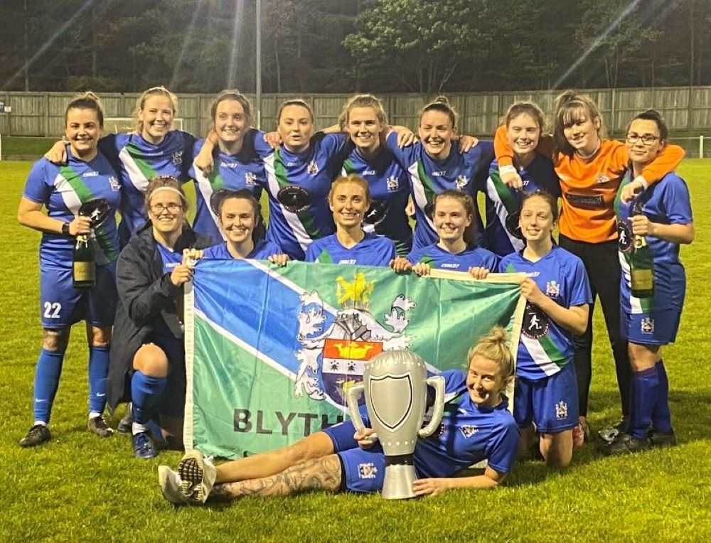 Blyth Town won the Division 1 North title in midweek.