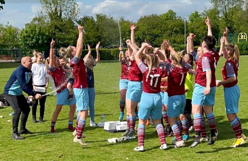 Eaton Socon Eagles won their first league trophy