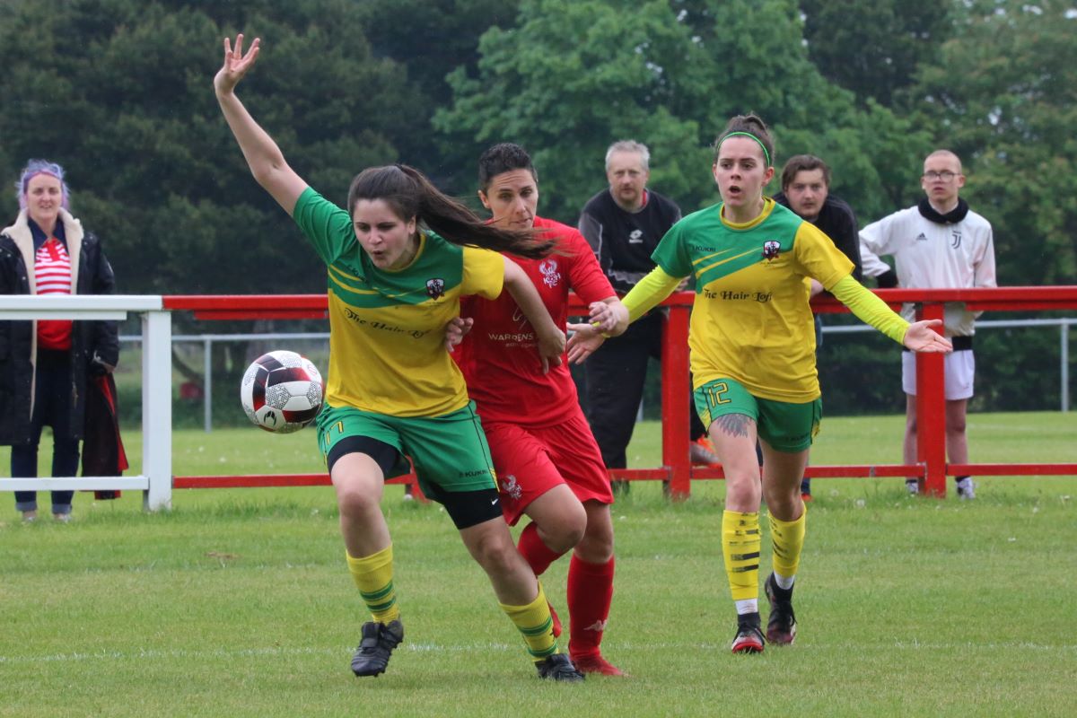 Crusaders were 6-1 winners at Kidderminster Harriers