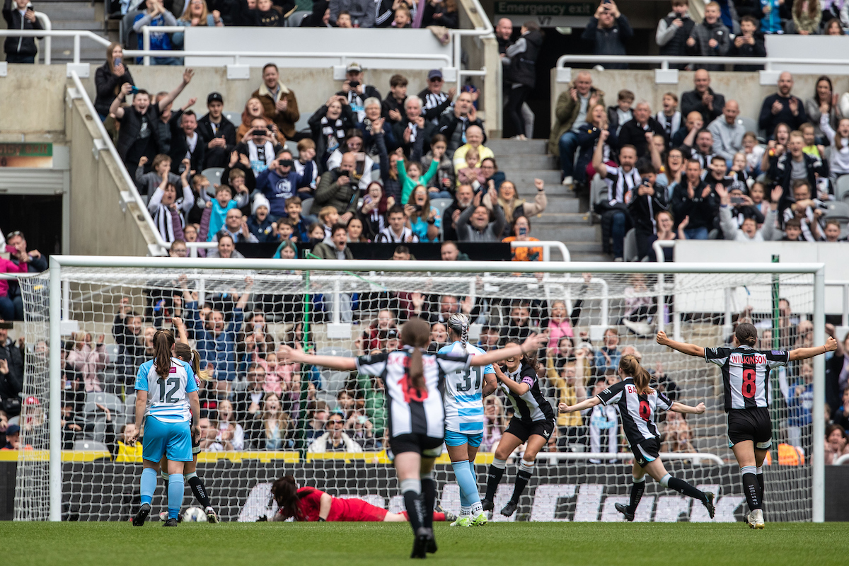 Over 22,000 watched Newcastle United Women