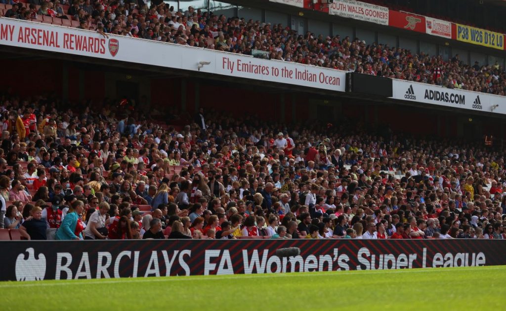 Women's Super League (WSL) alcohol 
