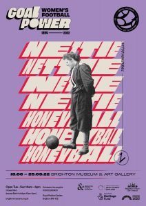 ¡PODER DE GOL! Fútbol femenino 1894-2022: una nueva y brillante exposición de verano en el Brighton Musem