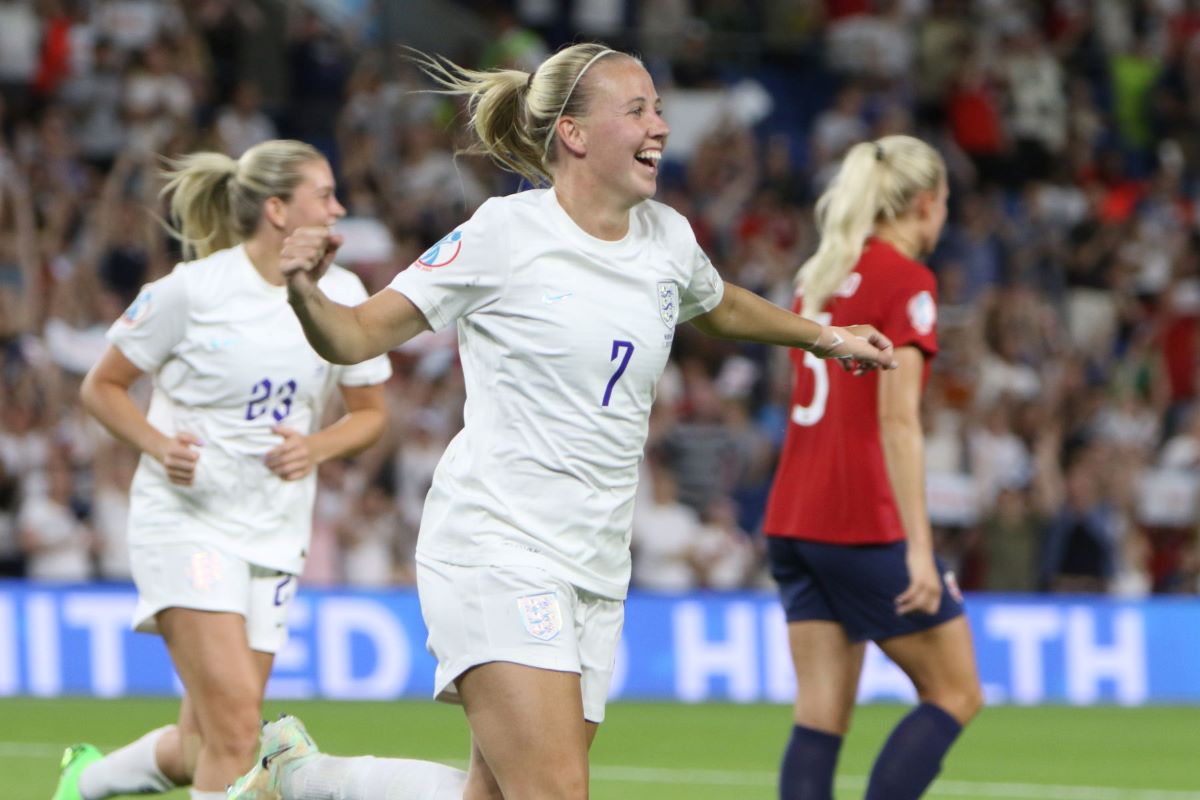 Beth Mead hit a hat-trick for England