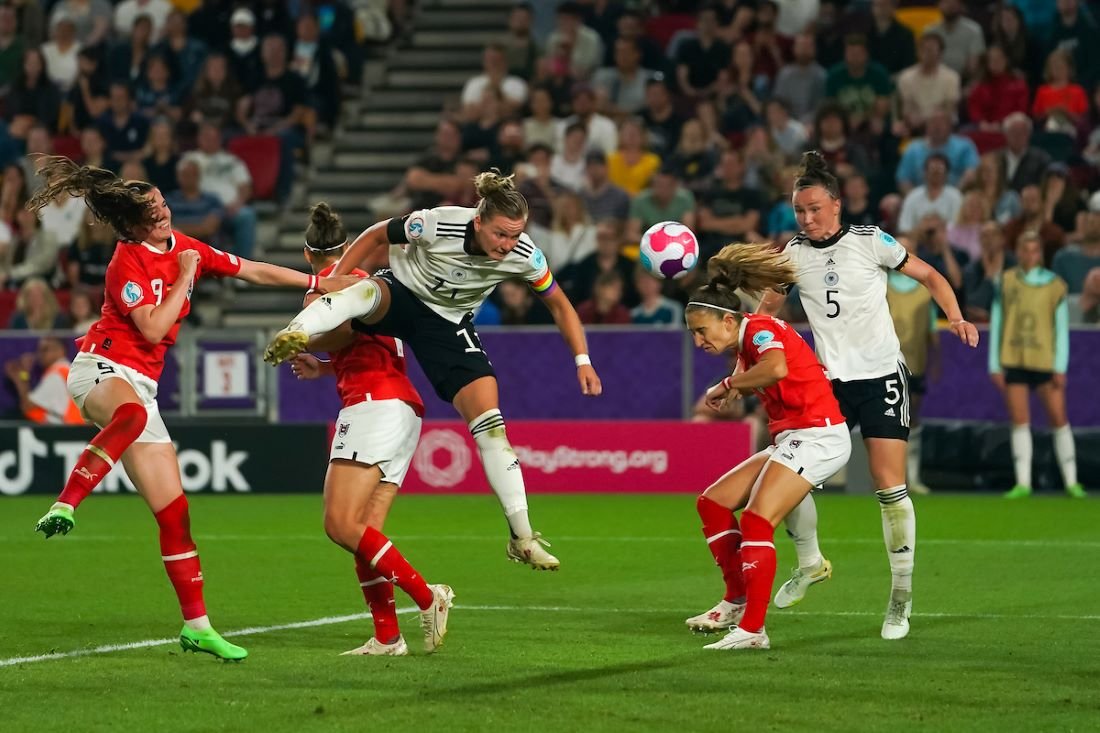 Germany defeat Austria - UEFA Womens Euro 2022