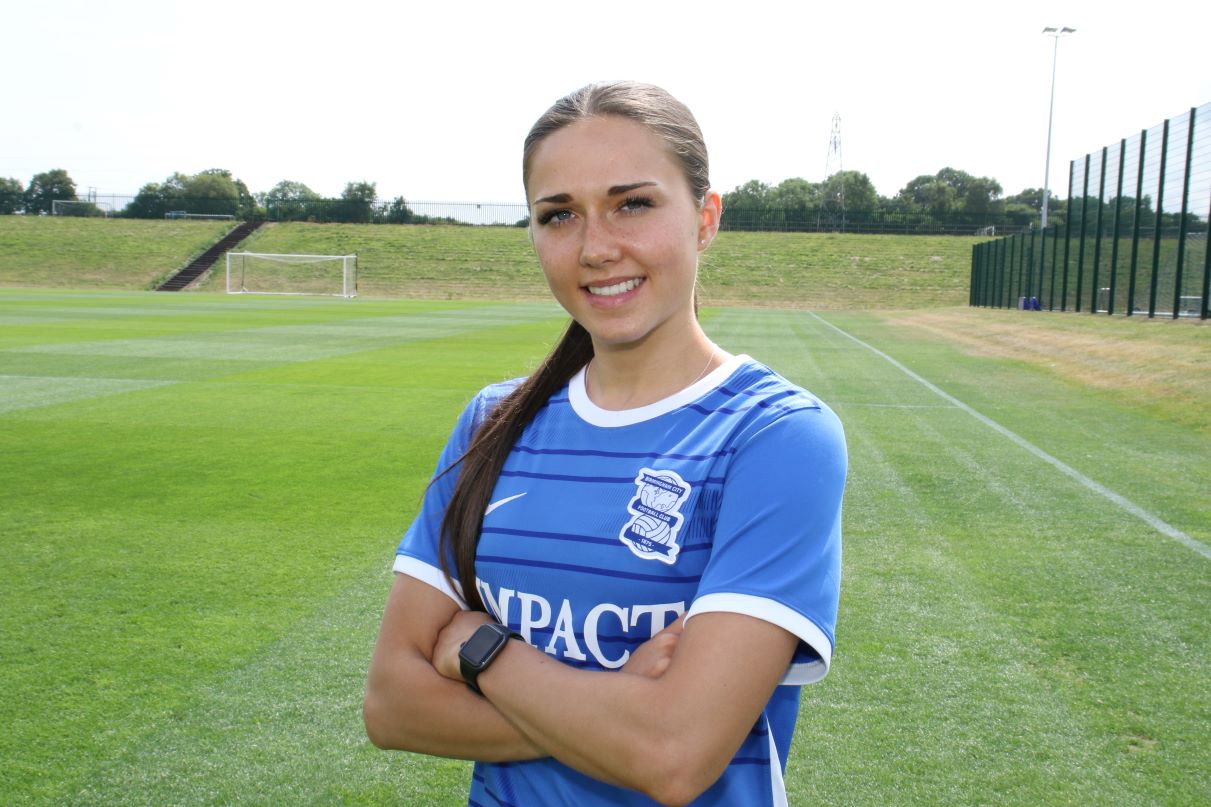 Birmingham's loan signing Tara Bourne